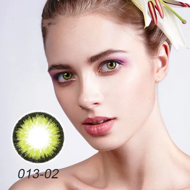 
Wholesale Super Natural Contact Lens HD 12 Color Lentes De Contacto Eye Contacts Natural Looking Colored Contact Lenses 