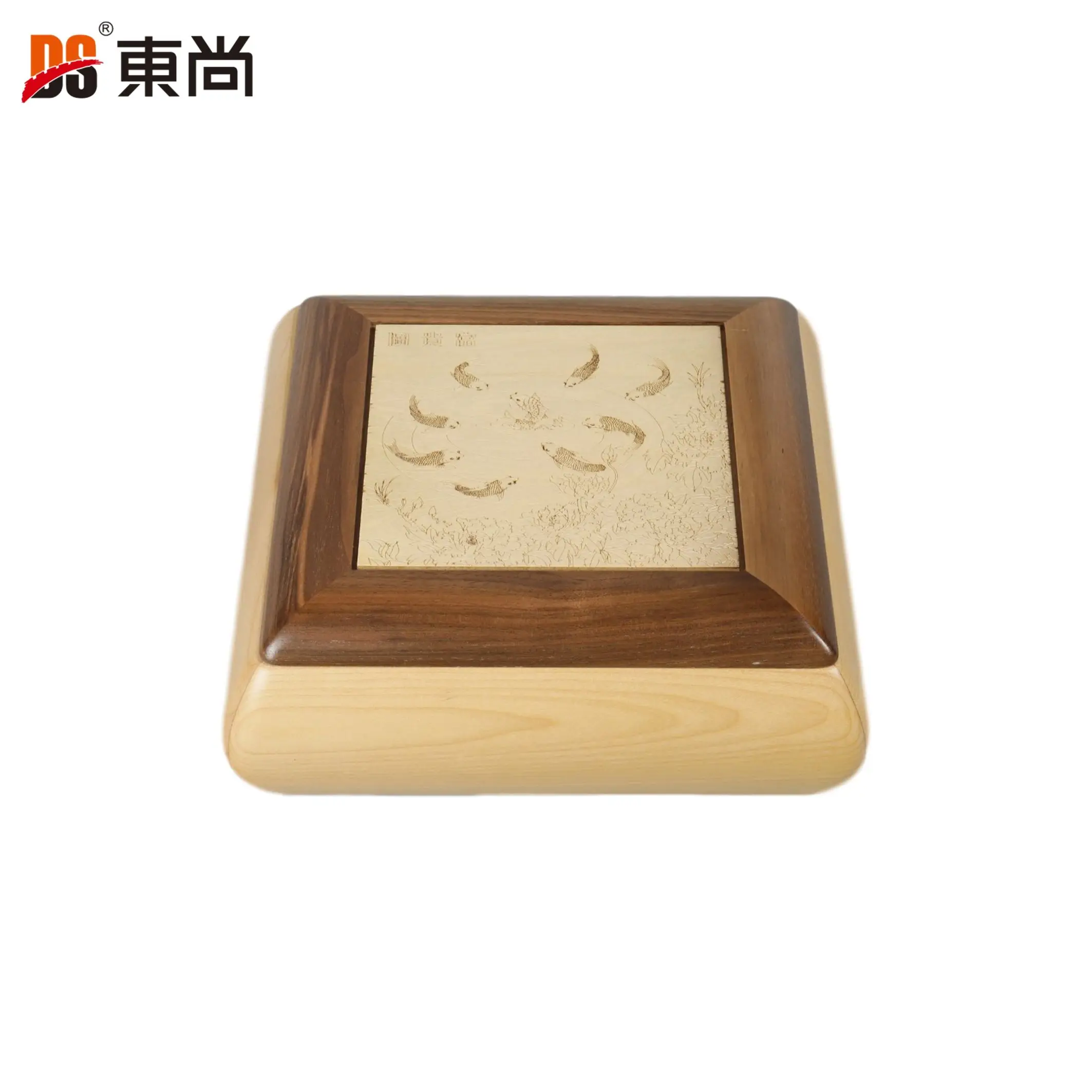 Деревянная прямоугольная коробка для конфет