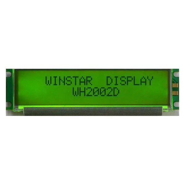 2002 Winstar WH2002D Display LCD 116*37mm, Display panel Character LCD Display 20x2