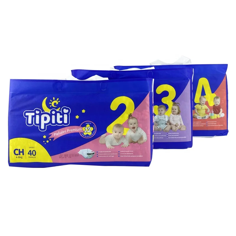 Wholesale Free Sample Disposable OEM Brand Breathable Soft Premium Quality Pampering Baby Diapers