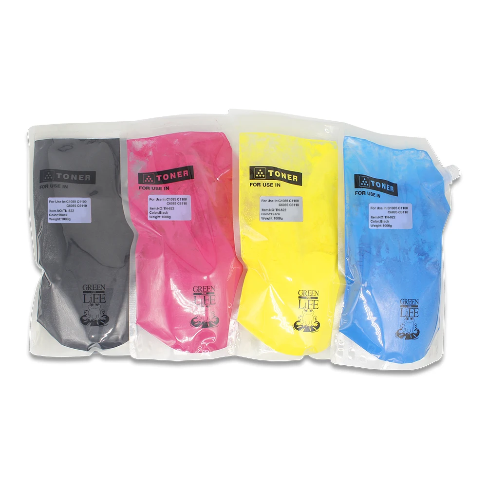 Original Konica Minolta Bizhub Press C1085 C1100 C6085 C6100 Bulk Tonner Powder TN622