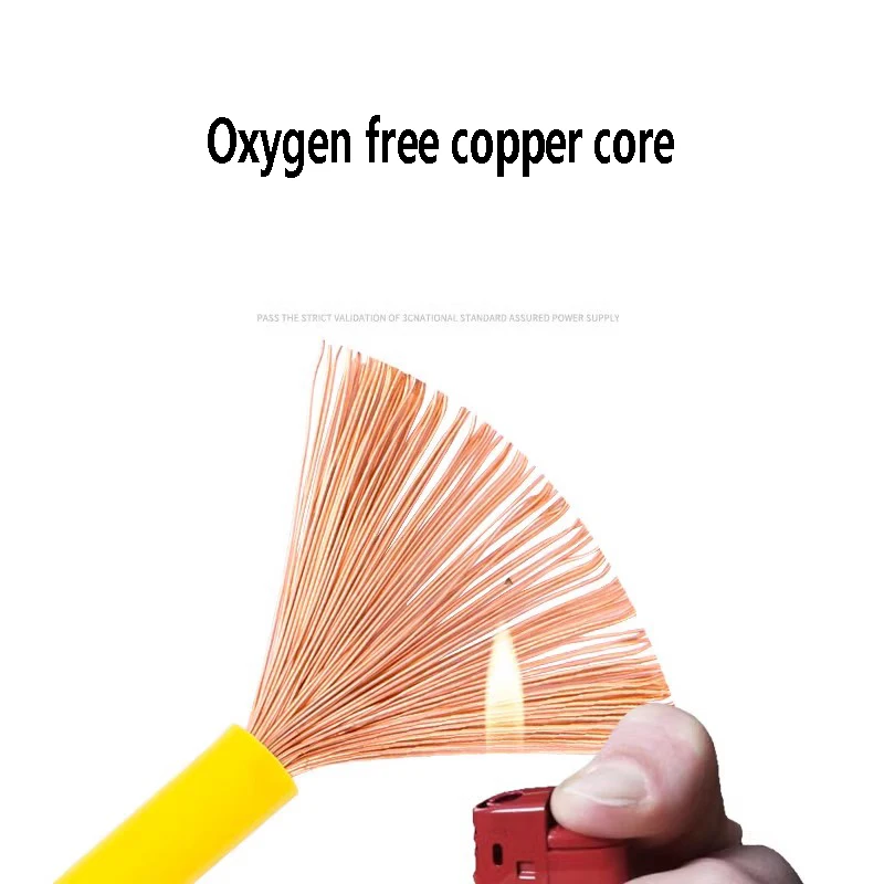 RV electronic wire 1.5 2.5 4 6mm square soft copper core multi strand flexible PVC 300V 500V extension Power cord supplies cable