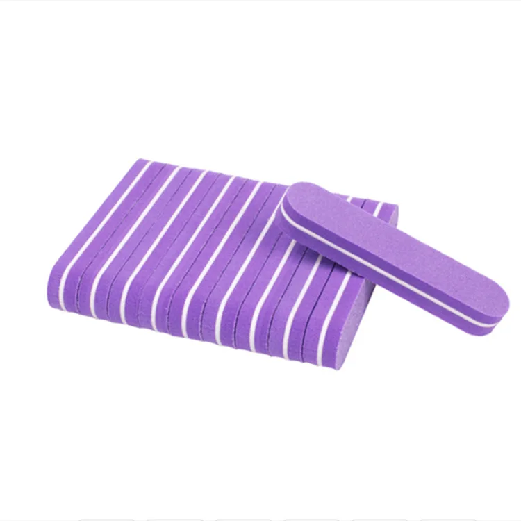 Wholesale Professional Custom Logo Printed Double Sides Emery Board Nail Files Disposable Nail File