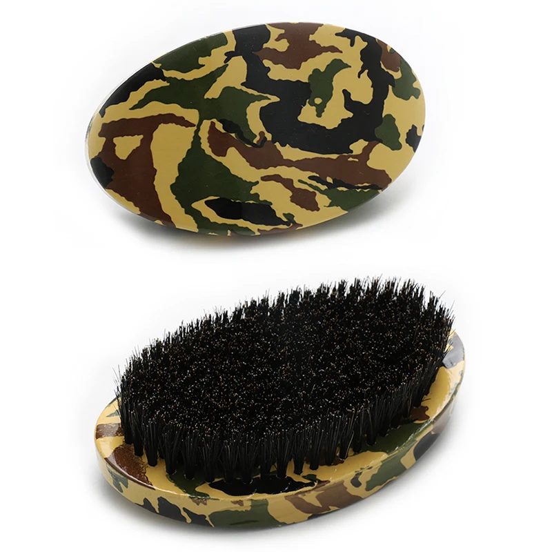 
Amazon Hot Selling Factory Price 100% Boar Bristle Beard Brush And Wave Brush Boar Bristle 360 Curve Wave Brush Wholesale 