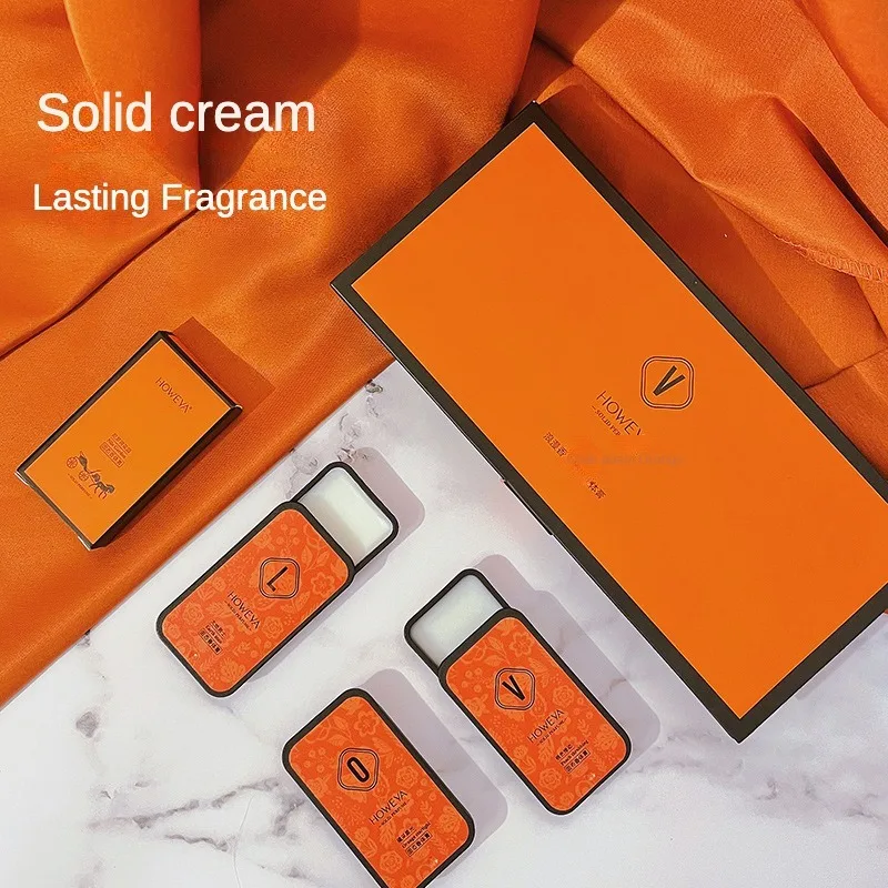 Mini Portable Travel Fragrance Pocket Solid Eau de Perfume Versatile Portable Pocket Perfume Solid perfumed cream