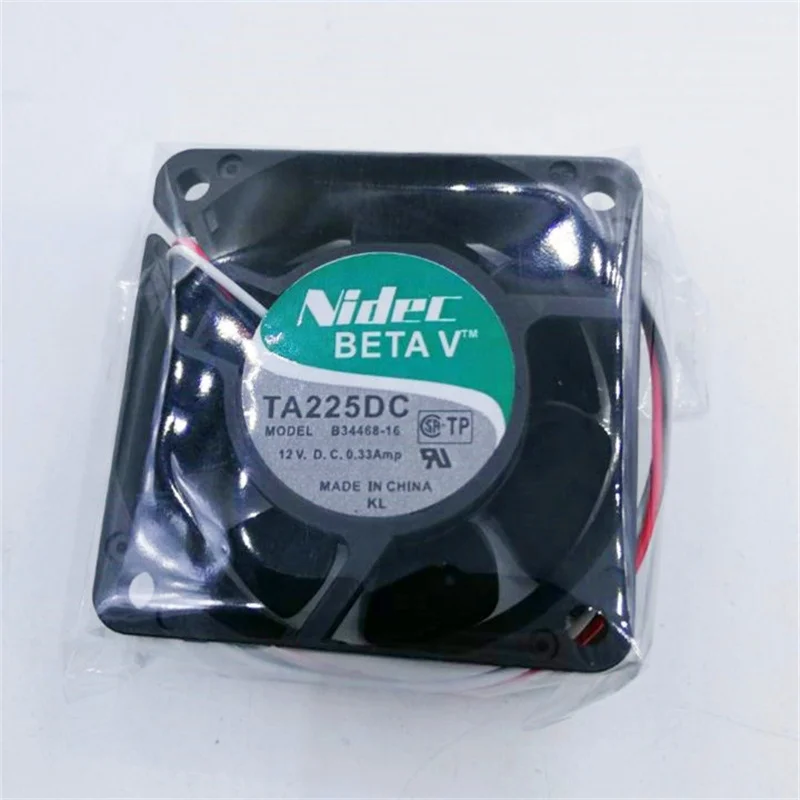 fan,cooling High quality TA225DC M33455-16 NIDEC 12V 0.22A 60*60*25 double ball fan server Cooling Fan new