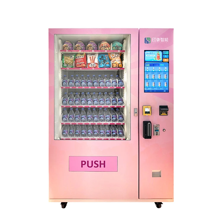 IMT Germany Standard customized Combo drink Vending Machine for foods and drinks Water Vending Machine with Age Verification