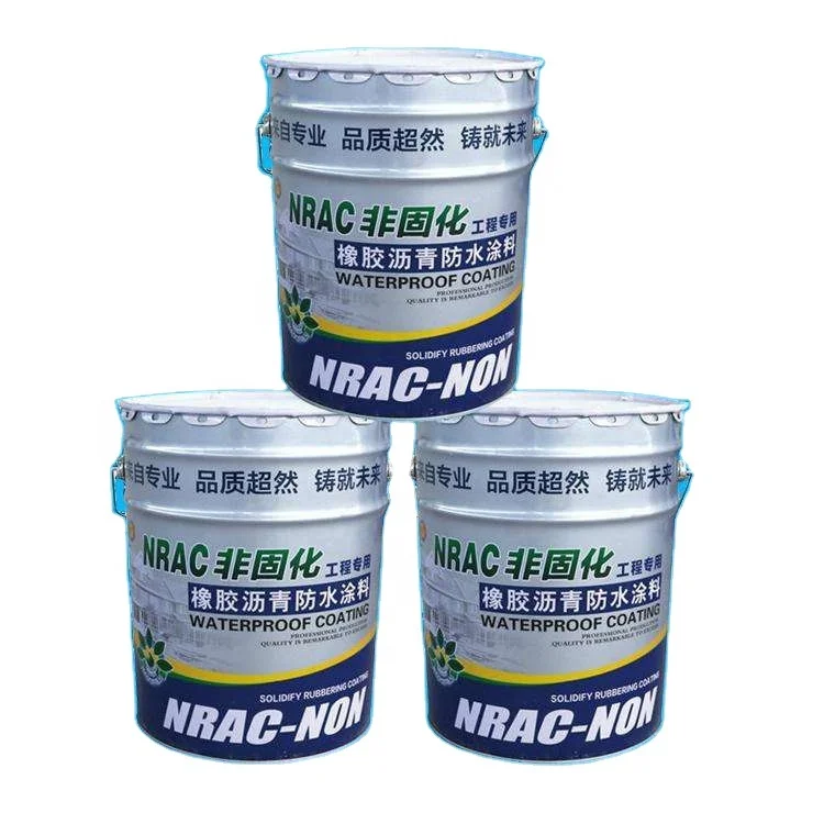 Liquid rubber modified bitumen waterproof roof coating