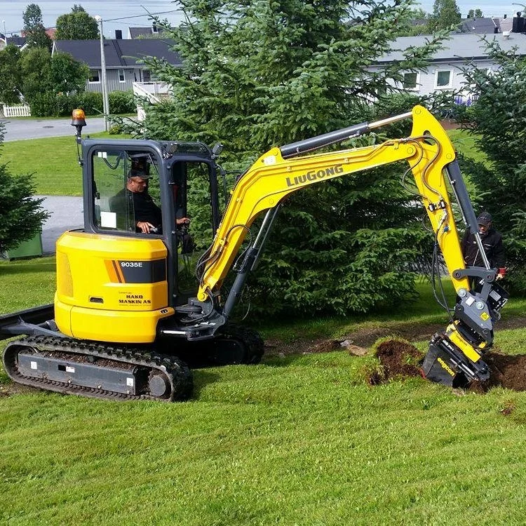 LiuGong 3.5 ton CLG9035E (EU Stage IIIA)  Mini Hydraulic Excavator