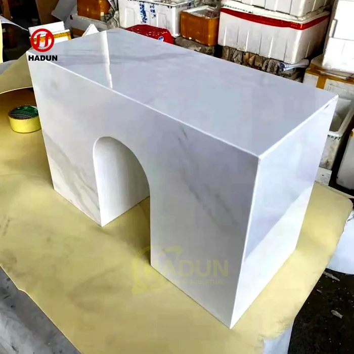 Nature Stone Base Decorative Marble Pedestal Base Marble Column