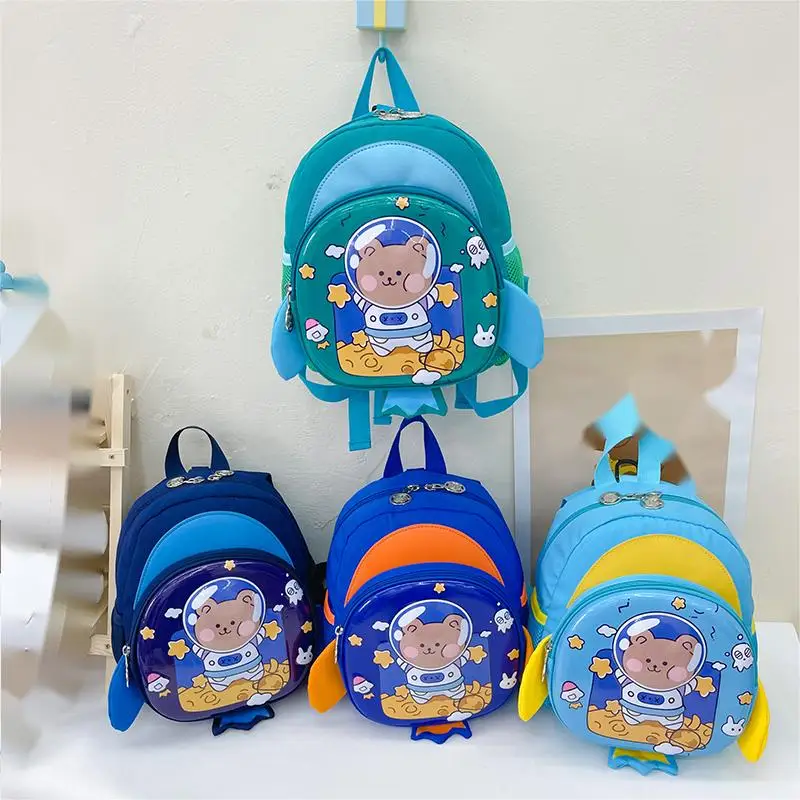 The Latest Popular Cute Cartoon Bear Kid Bag Lightweight Toddler School Backpack With Wings