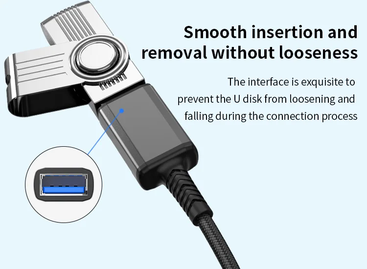 OEM adaptador cable cabo otg connector usb type c type-c to 3.0 adapte tipo extension adapter for android