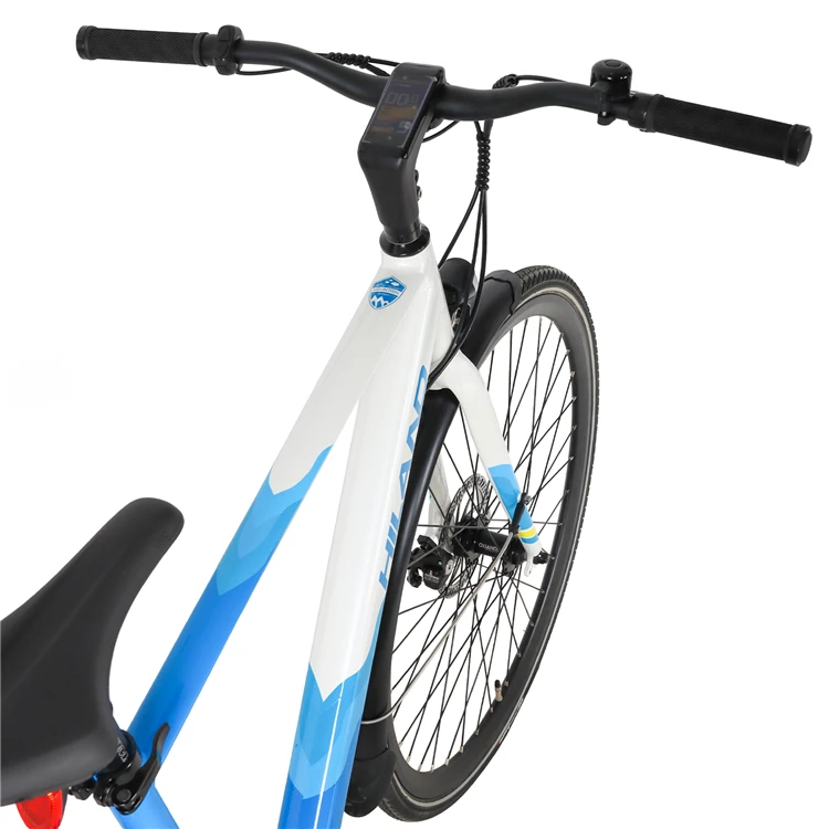 JOYKIE wholesale electric bikes 36v rear hub motor ebike 700c electric cycle belt drive ebike