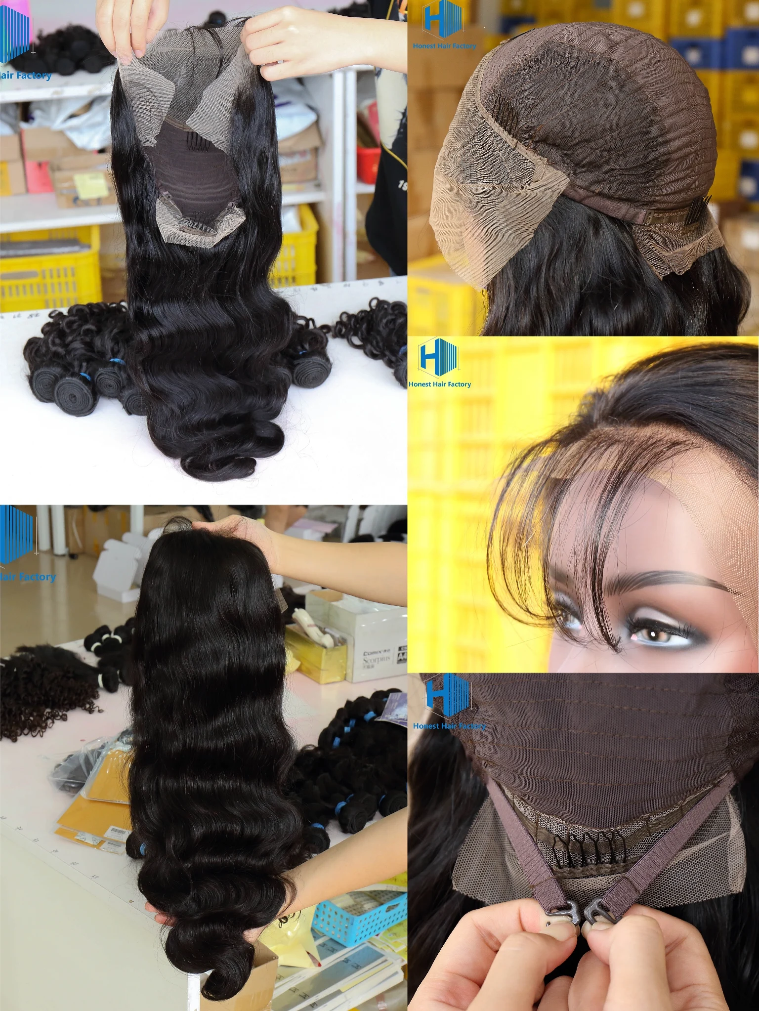 180 density ash blonde human hair full lace wig with transparent lace,High Quality 18 inch human hair wig qatar,wet and wavy wig