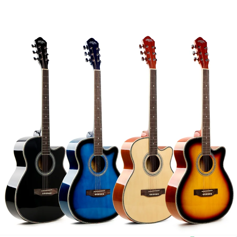 41inch cheap price hot sales nice sound 12 string electric guitar made in china for Beginner