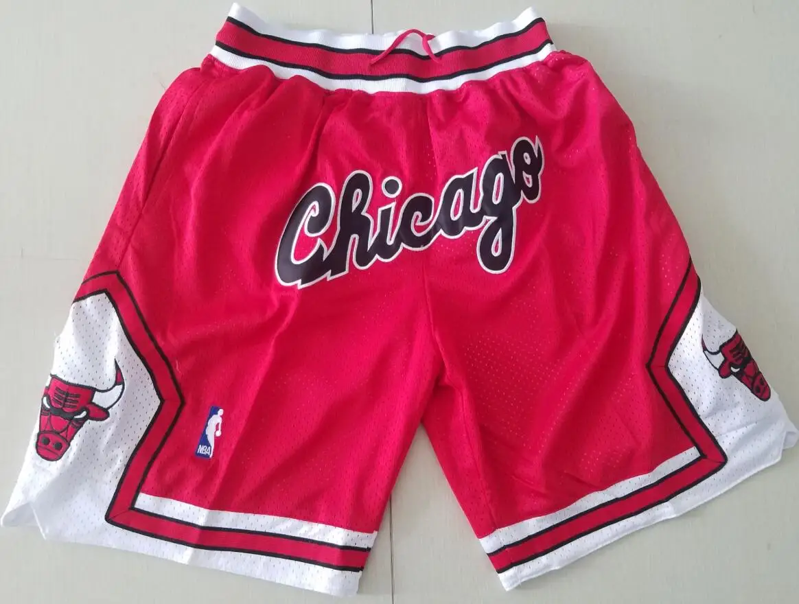 High Quality Men Black Chicago 23 Basketball Shorts Adult S-3XL Stitched Jersey Shorts Stock