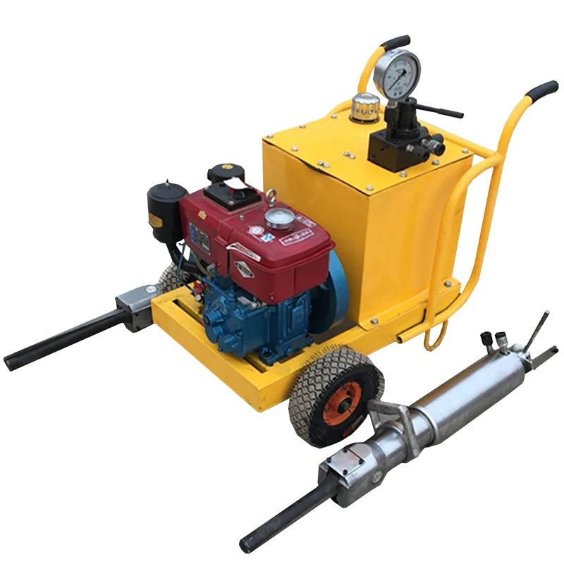 hydraulic rock splitter darda for hard rock splitting rock splitter,stone splitting wedge,hydraulic rock splitter