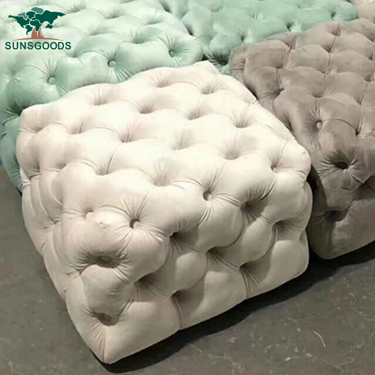 Длинное сиденье скамейки Chesterfield оттоманка скамейка для спальни ottonman сделано в
