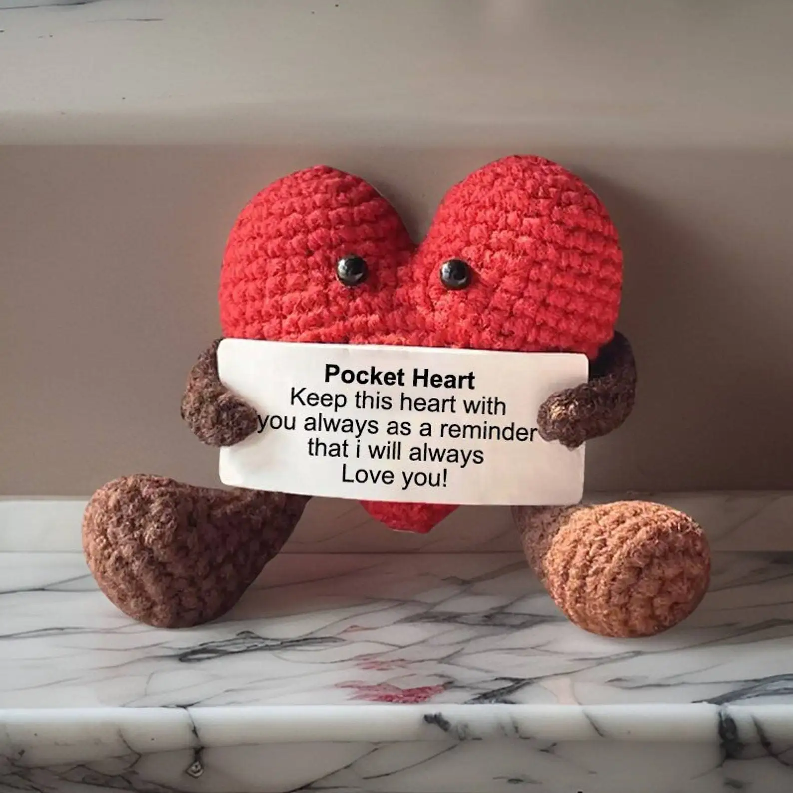 Cross-border explosive hot dog Coke hamburger hold card series of positive energy pure hand-crocheted finished product