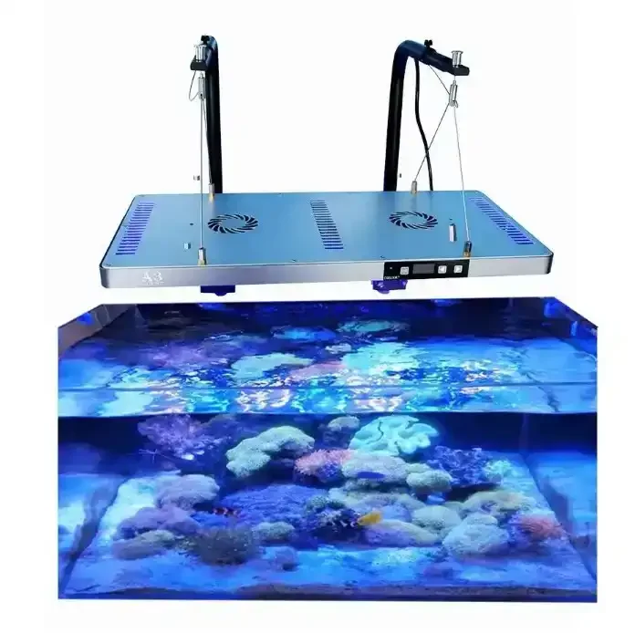 DC24V Mini parts Fish Tank Full Spectrum Led Light Aquarium Coral Reef Lights Marine Led Lightings adjustable Led Aquarium Lamps