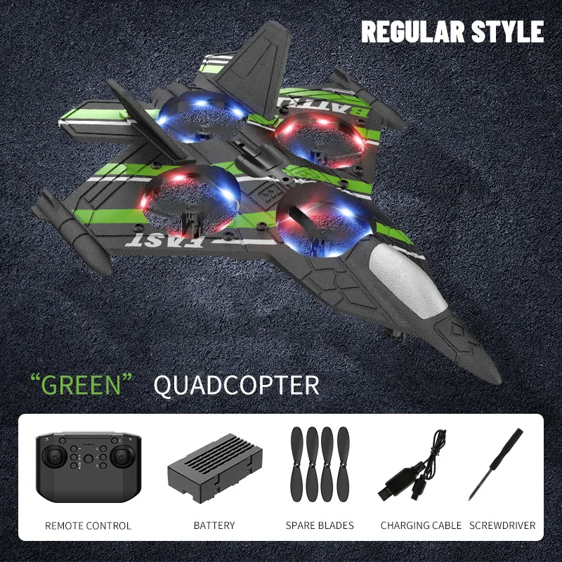 2023 Dowellin 2.4G RC Airplanes Toy Airplane Remote Control Drone with Camera 4K for Kids