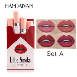New Arrival Velvet Smoke Cigarette Lipstick Tube Dumb Light Cigarettes Lipstick