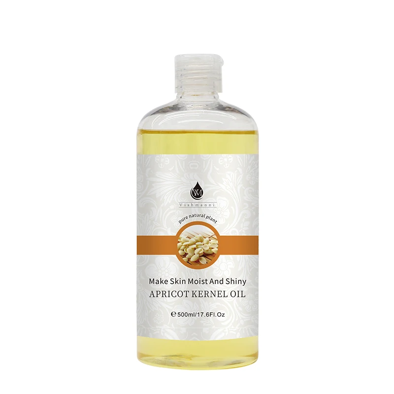 
Factory Supply Apricot Kernel Oil 500ML For Skin Care Organic Massage Oil Bulk 