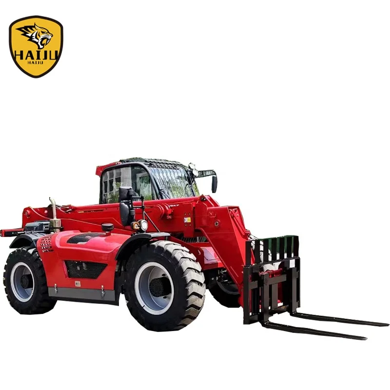 Официальный мини-телегандлер 3 Тонны с вилочным погрузчиком HJ30-8 цена