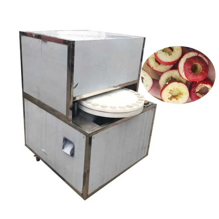 Cheap price gala core pitting de-stoner machine, small apple seeds removing machinery, equipment for removed gala apple