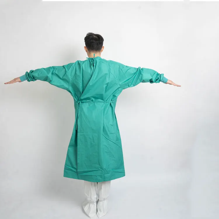 Medical Protective Clothing  surgical sms non-woven Disposable Coverall Medical isolation gown
