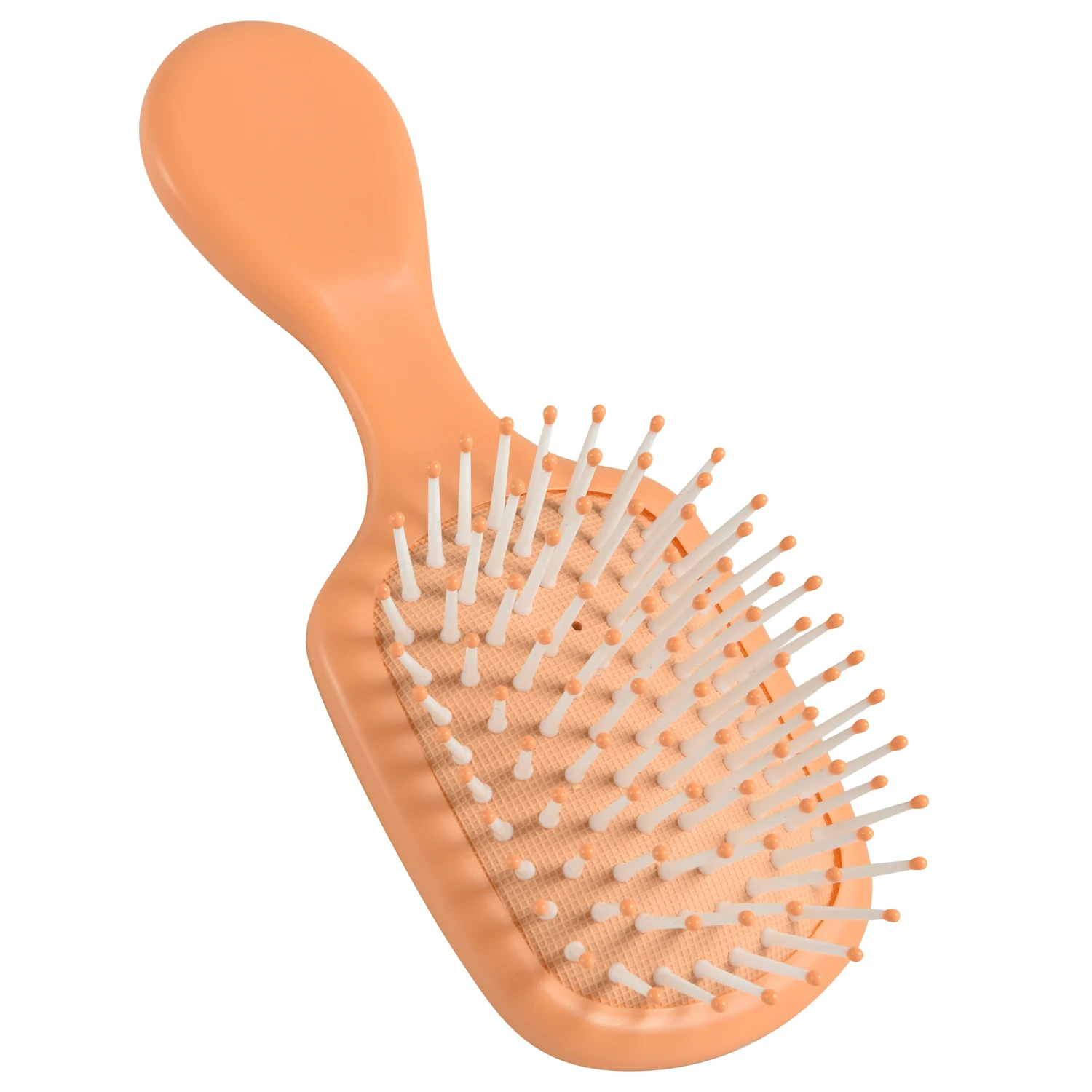 Plastic Detangling Brush Scalp Massager Pocket Comb Hair Brush for Kids and Travel