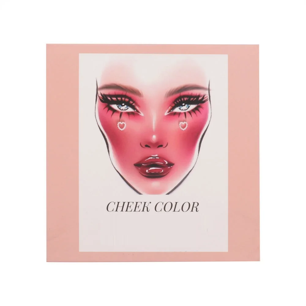 high quality waterproof long lasting blush private label high pigment blush palette make your own blush