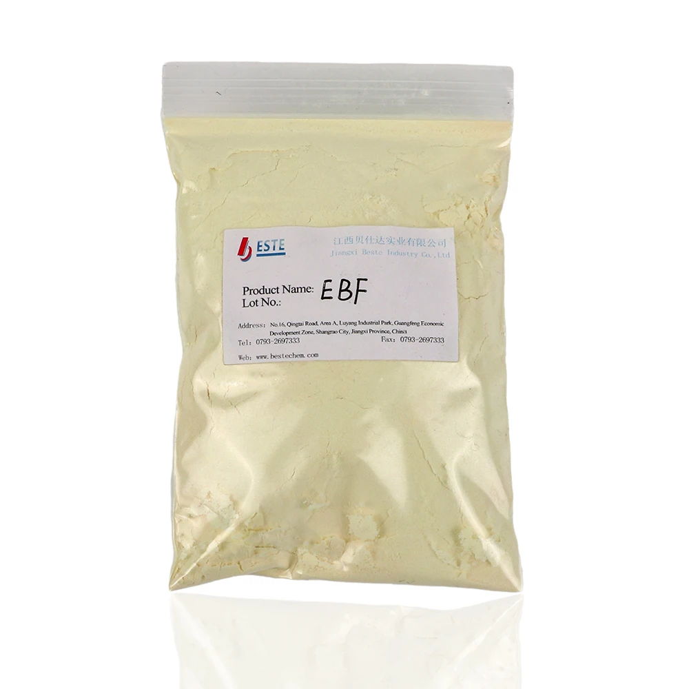 BESTE Chemical Product Optical Brightening Agent  EBF C18H10N2O2S For Plastic Fluorescent Whitening Agent 185
