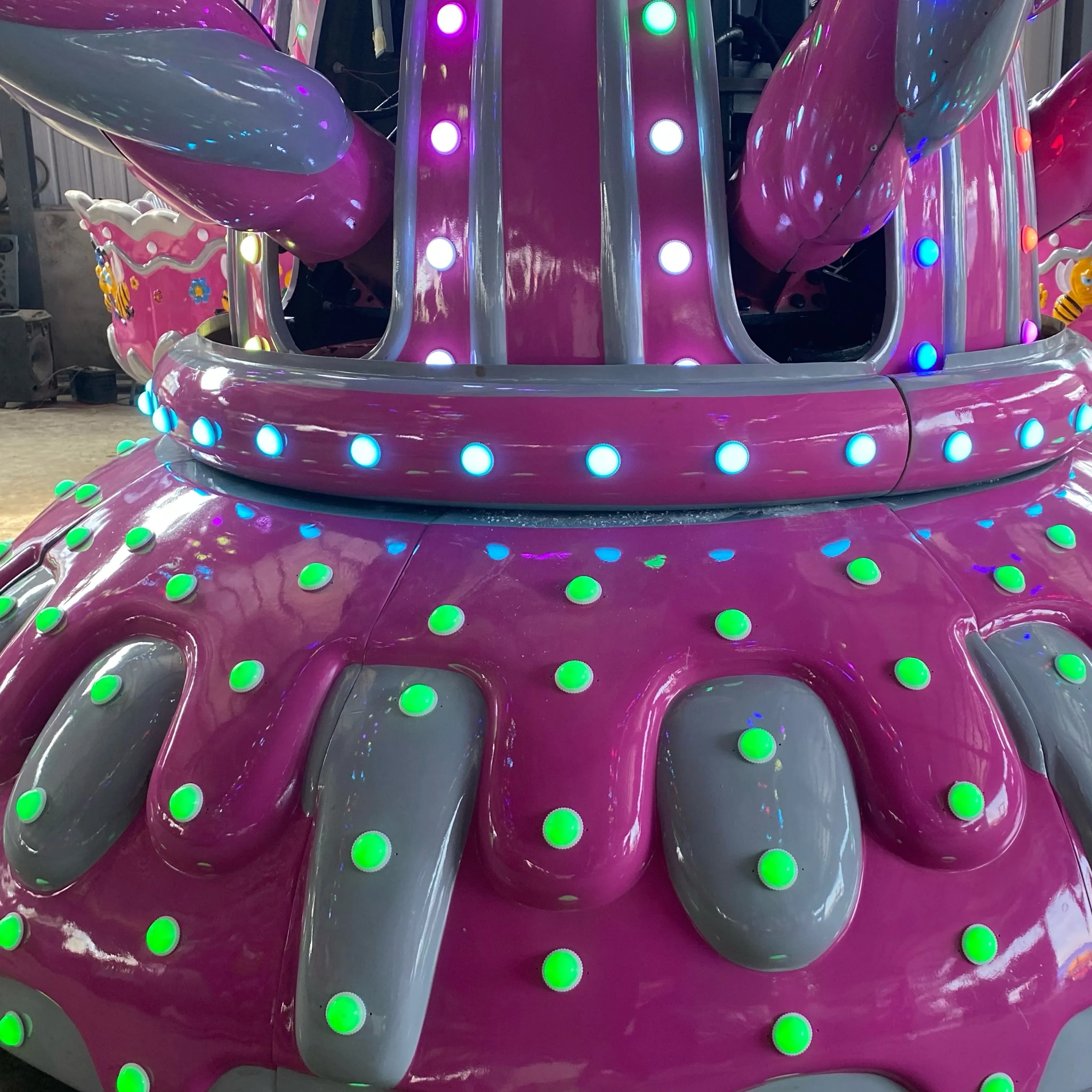 thrill new fairground ride candy paradise attractions carnival equipment manufacturer