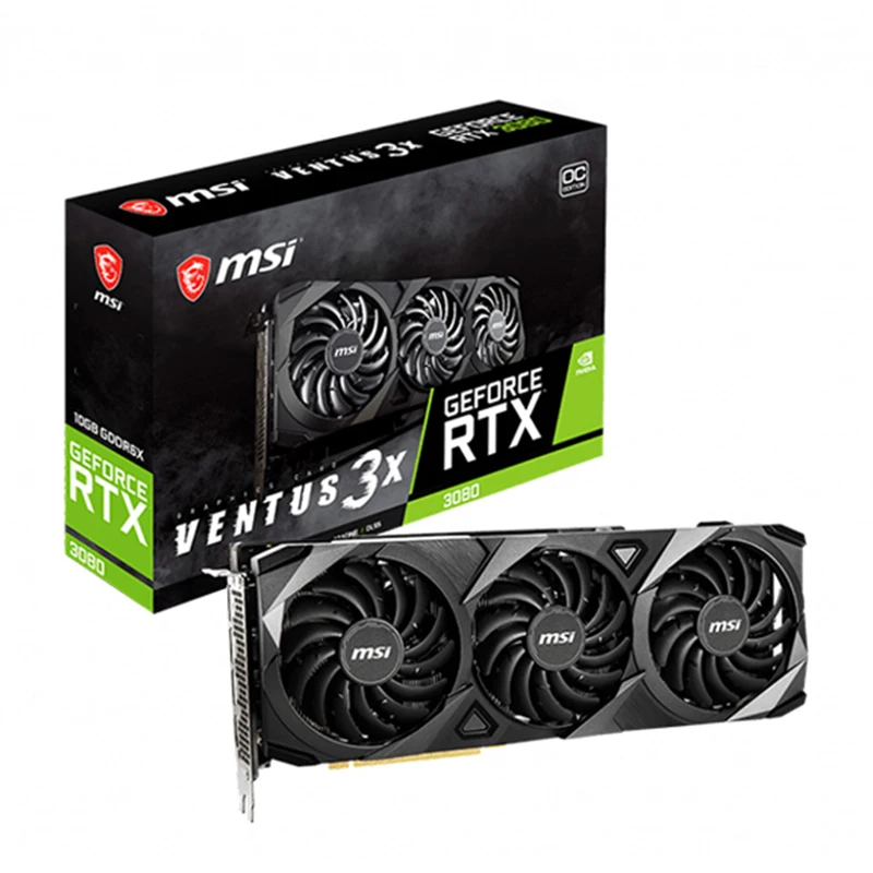 New Listing MSI RTX 3080 TI GIGABYTE GeForce Gaming OC 10GB GDDR6X ZOTAC RTX 3080 Graphics Card
