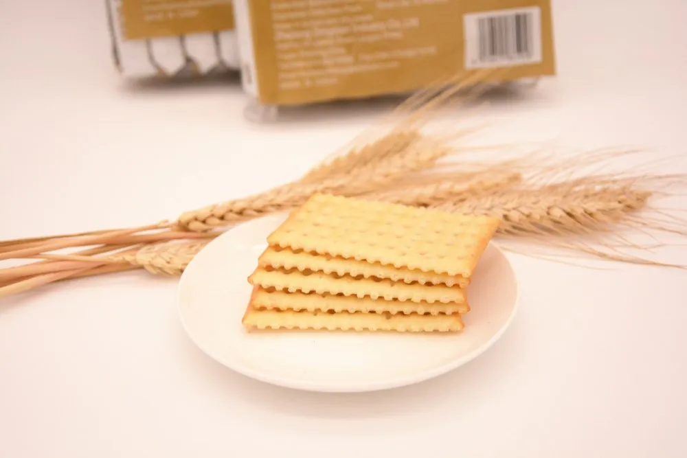 450g Fermented biscuit Yam flavor soda cracker sesame biscuit