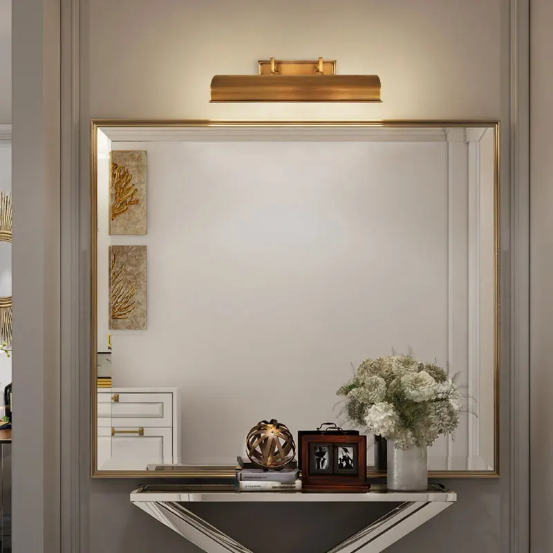 Hot Selling Villa Corridor Luxury Decorative Retro Style Wall Sconce Light Antique Brass Metal Classic Led Wall Lamp