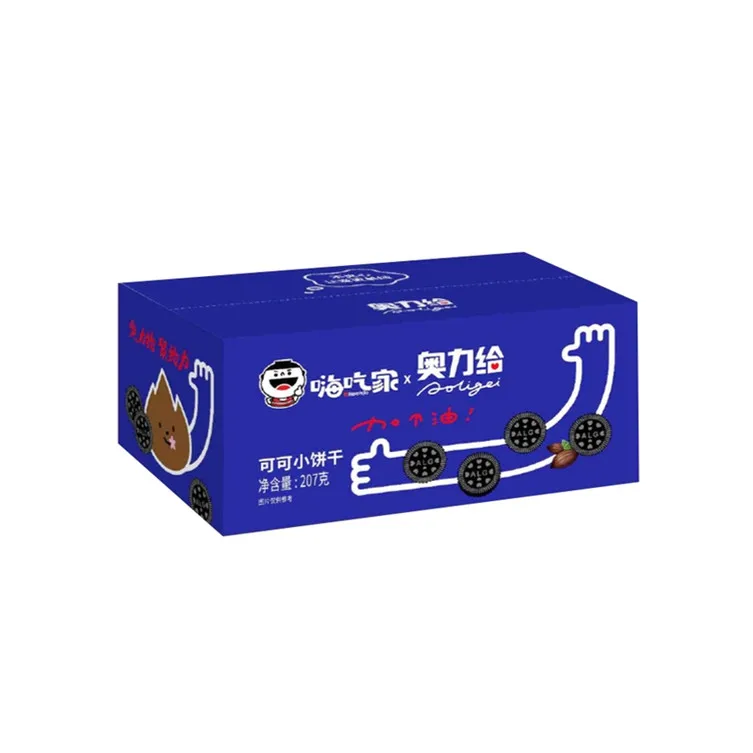 Заводская цена от производителя, поставка от поставщика, длительный срок годности, хороший вкус шоколадного печенья