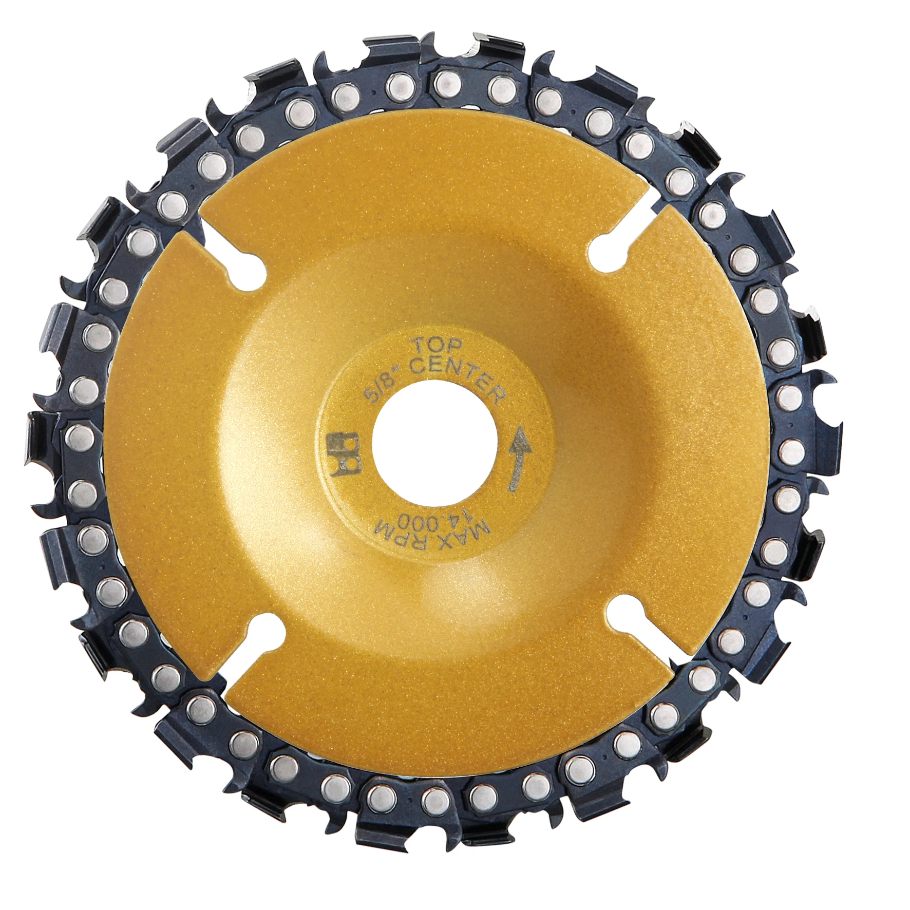 4 Inch 100mm 65Mn Steel Electroplate Grinder Saw Disc Wood Carving Disc for Angle Grinder Use