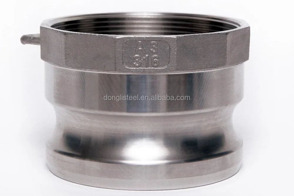 Stainless Steel SS304 ss304 Cam lock Couplings Quick Connector Camlock Groove Couplings