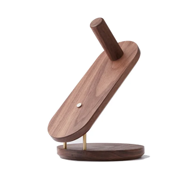 Wood Storage Rack Hair Dryer Holder For Dyson Supersonic Hair Dryer