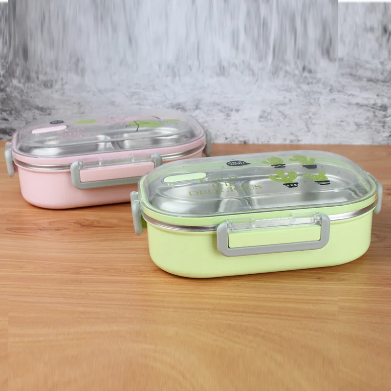 New  hot sale reusable warmer heating 304 stainless steel insulated lunch box bpa free bento lunch box