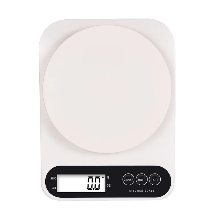 Food kitchen scale multifunctional food scale 10kg ABS plastic digital weighing kitchen scale