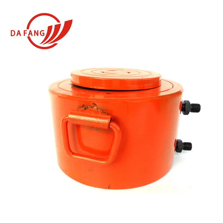  100 ton hydraulic jack single acting double flat