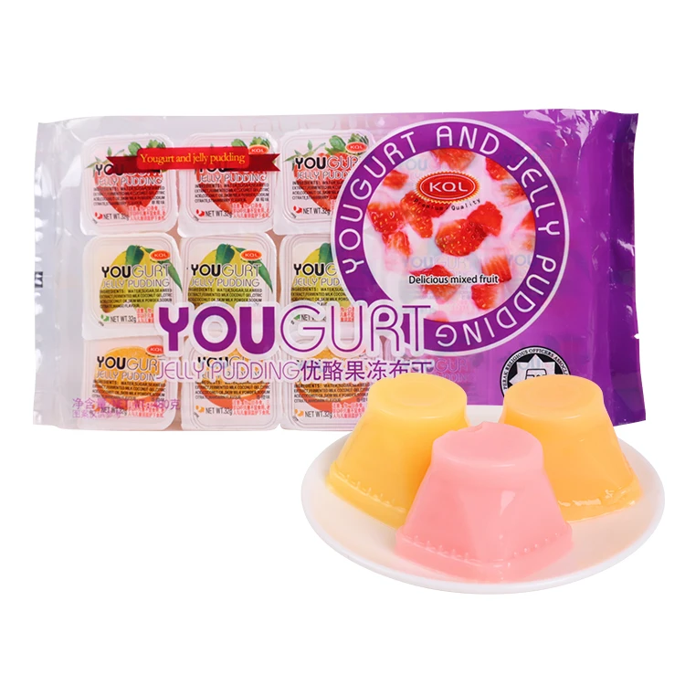 OEM/ODM 480g Various Flavor Zero Fat YOUGURT And Jelly Pudding Edible Fruity Slimming Sweet Taste Jelly Cup