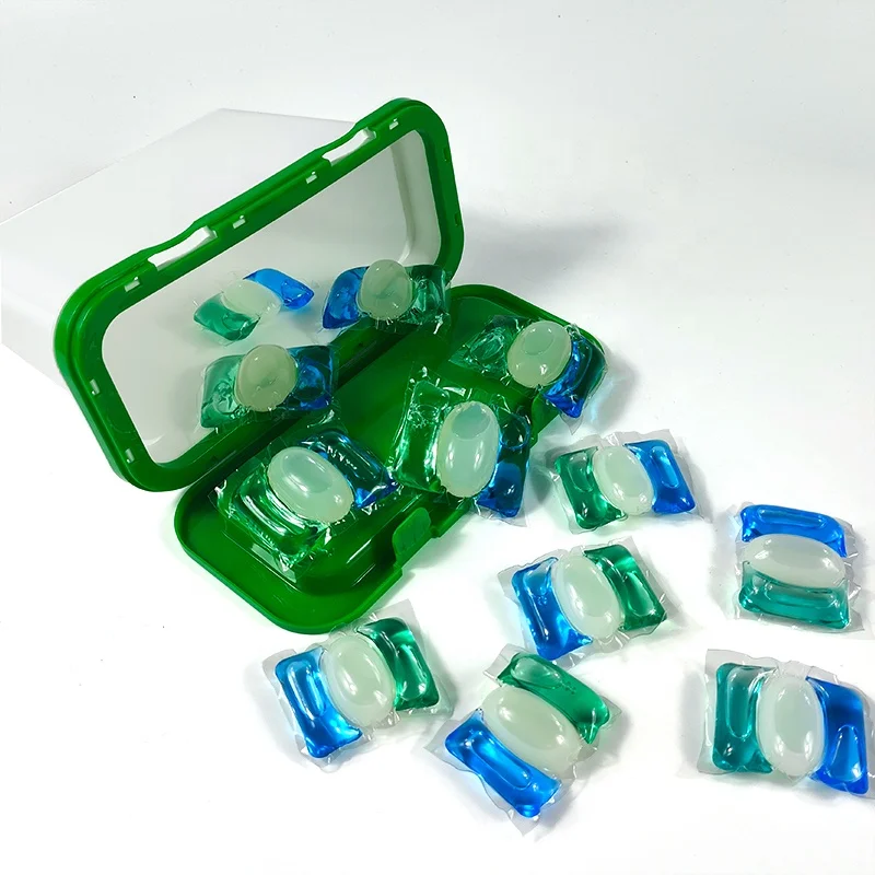 OEM/ODM Liquid 3 in 1 Pods Laundry Detergent Capsule Liquid Detergent Cleaning Products Pods Capsules