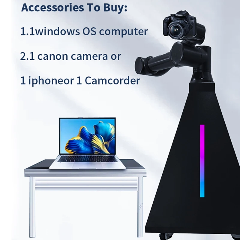 Photographic Machine Automated Magic Glambot Robotic Arm Camera Glambot Robot Arm Photo Booth