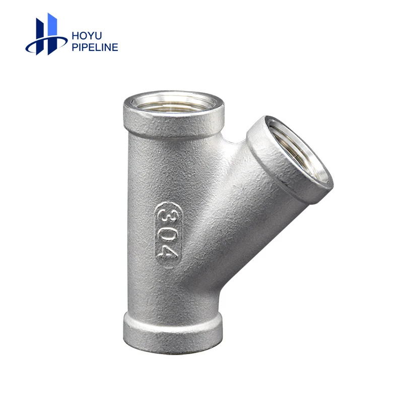 Water Supply Plumbing Materials Stainless Steel Threaded 304/316 Pipe Fitting Stainless Steel Hex Female Hose Barb Nipple