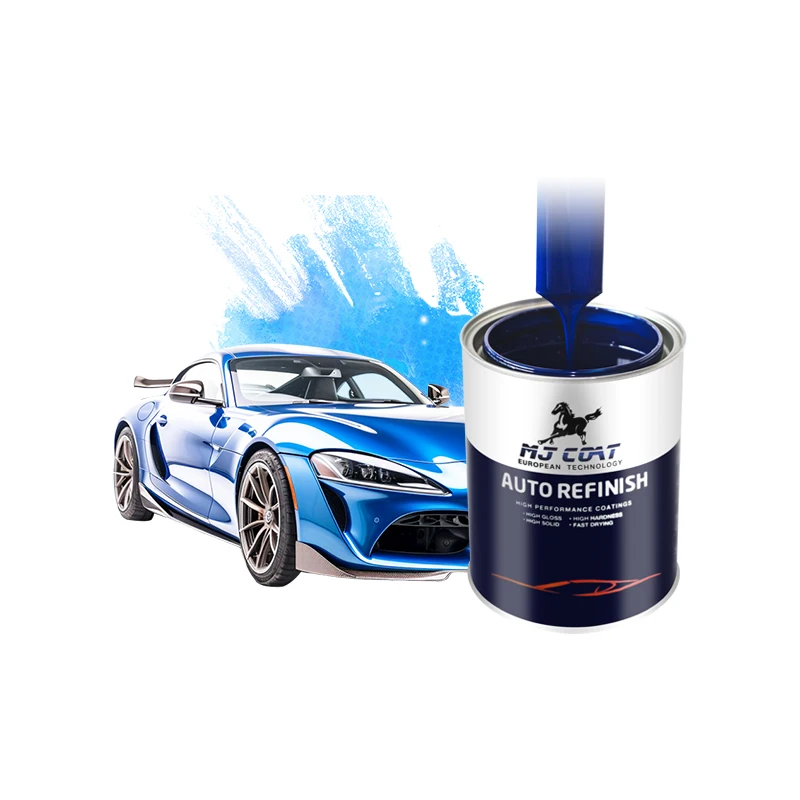 MJ COAT Middle Solid Matte Clear Coat Car Paint 1K Pearl Colors Car Paint