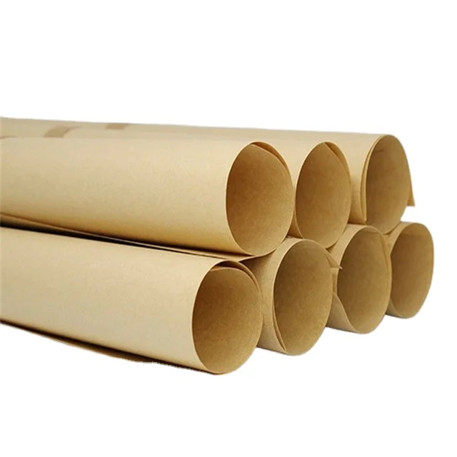 JINTU Corrugating Outer Liner Test Liner Board Paper Sheet brown Kraft paper sheet